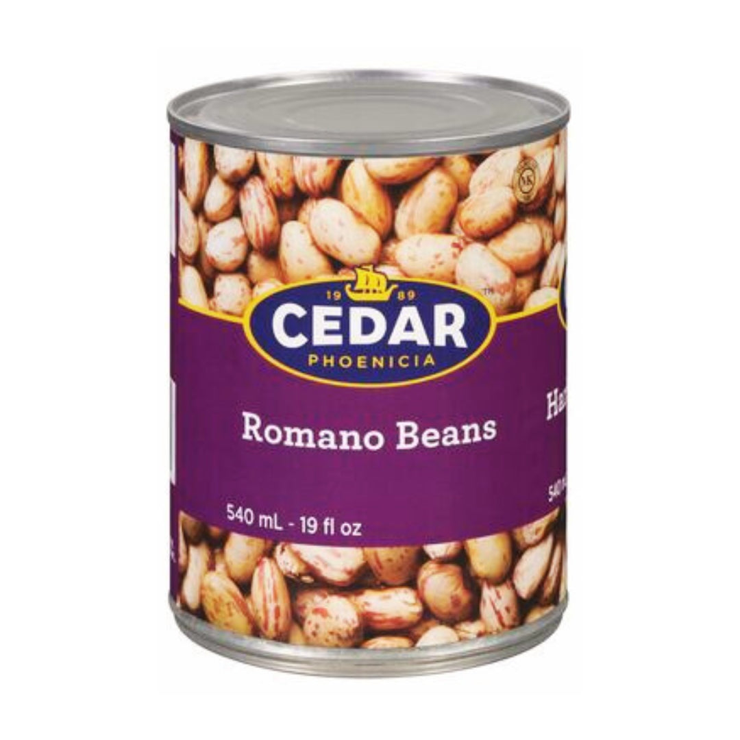 Cedar | Romano Beans Canned (540 ml)